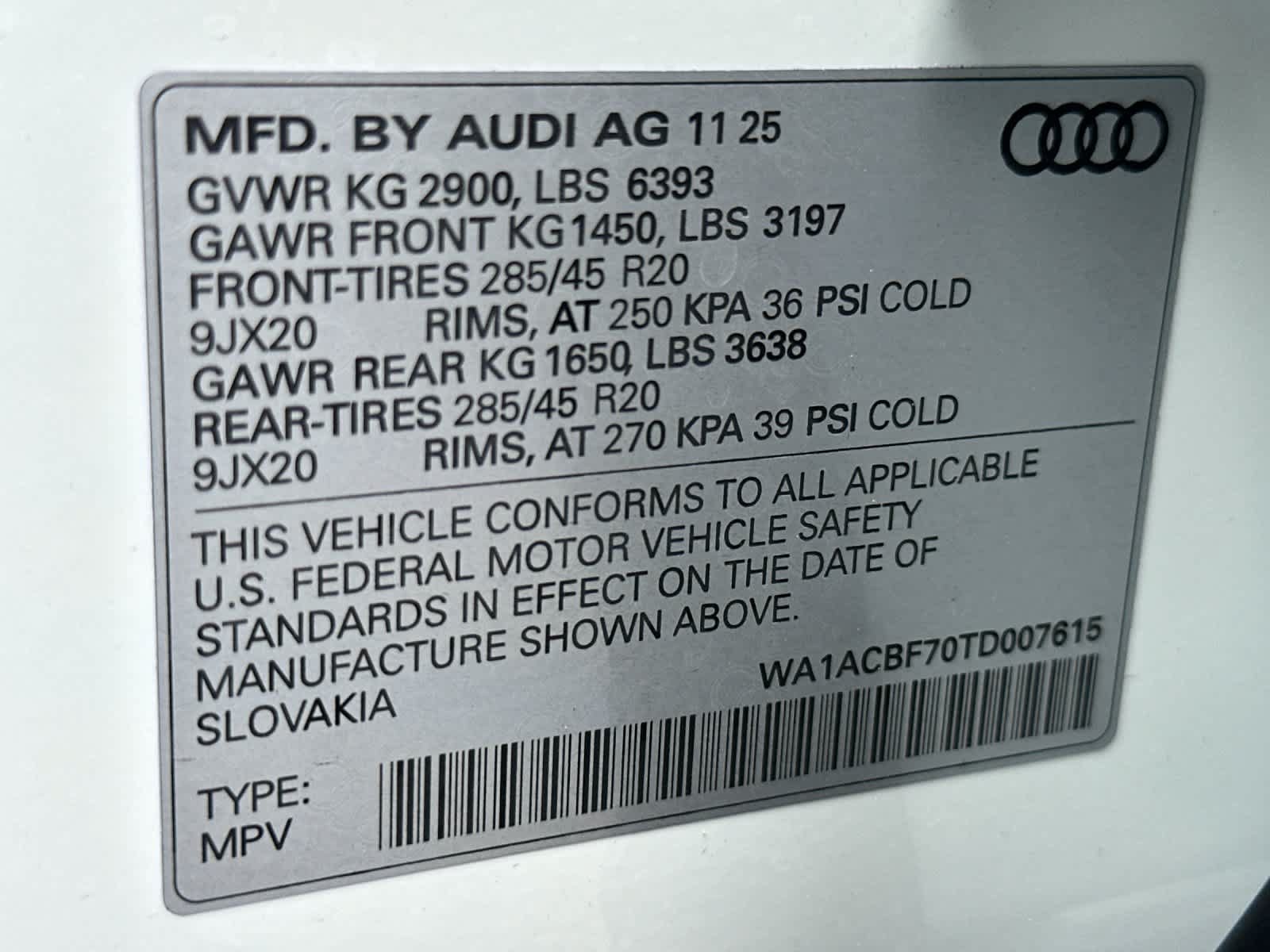New 2026 Audi Q7 2.0T Premium w/ Convenience Plus Package AWD/4WD image 35