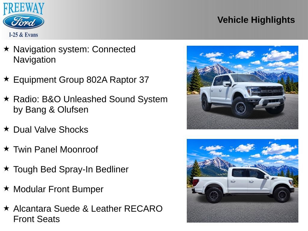 Used 2024 Ford F150 Raptor AWD/4WD image 2