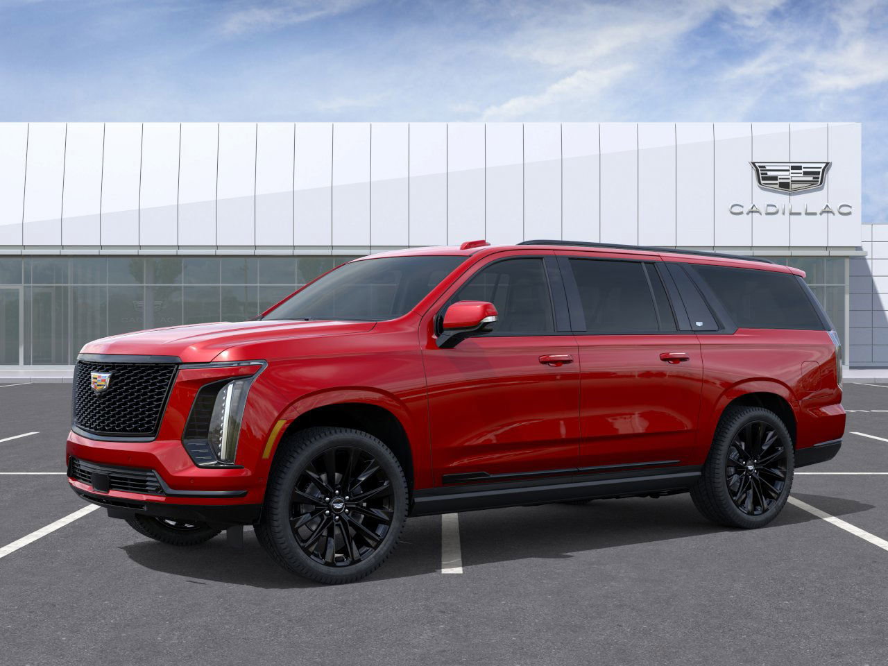 New 2026 Cadillac Escalade ESV Platinum Sport w/ LPO, ONYX Package image 2