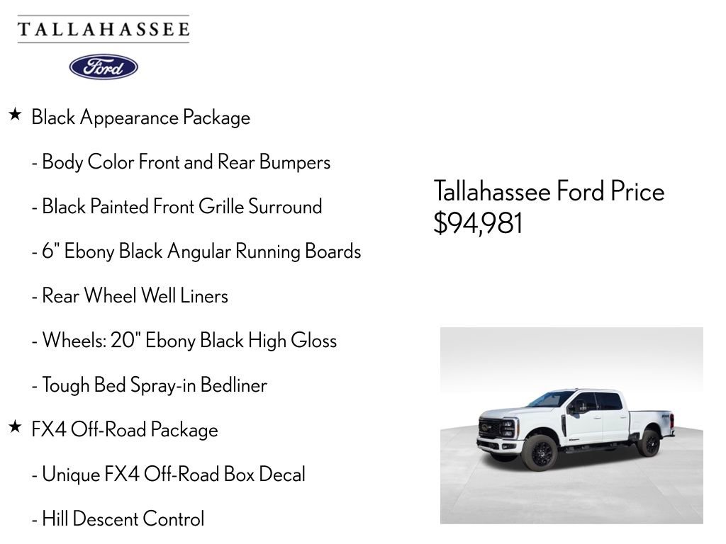 Used 2026 Ford F250 Lariat w/ Black Appearance Package image 8