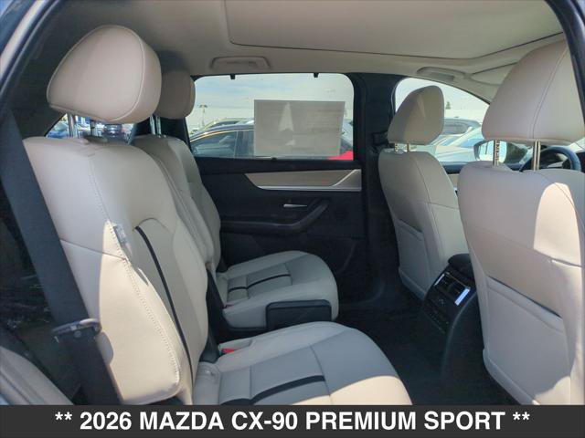 New 2026 MAZDA CX-90 3.3 Turbo w/ Premium Sport Pkg AWD/4WD image 13