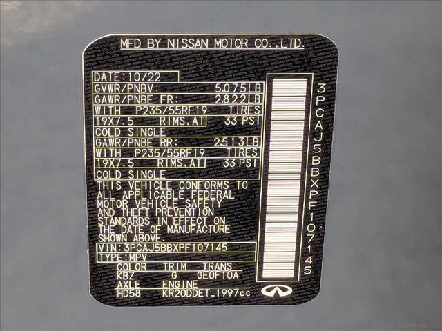 Used 2023 INFINITI QX50 Luxe image 25