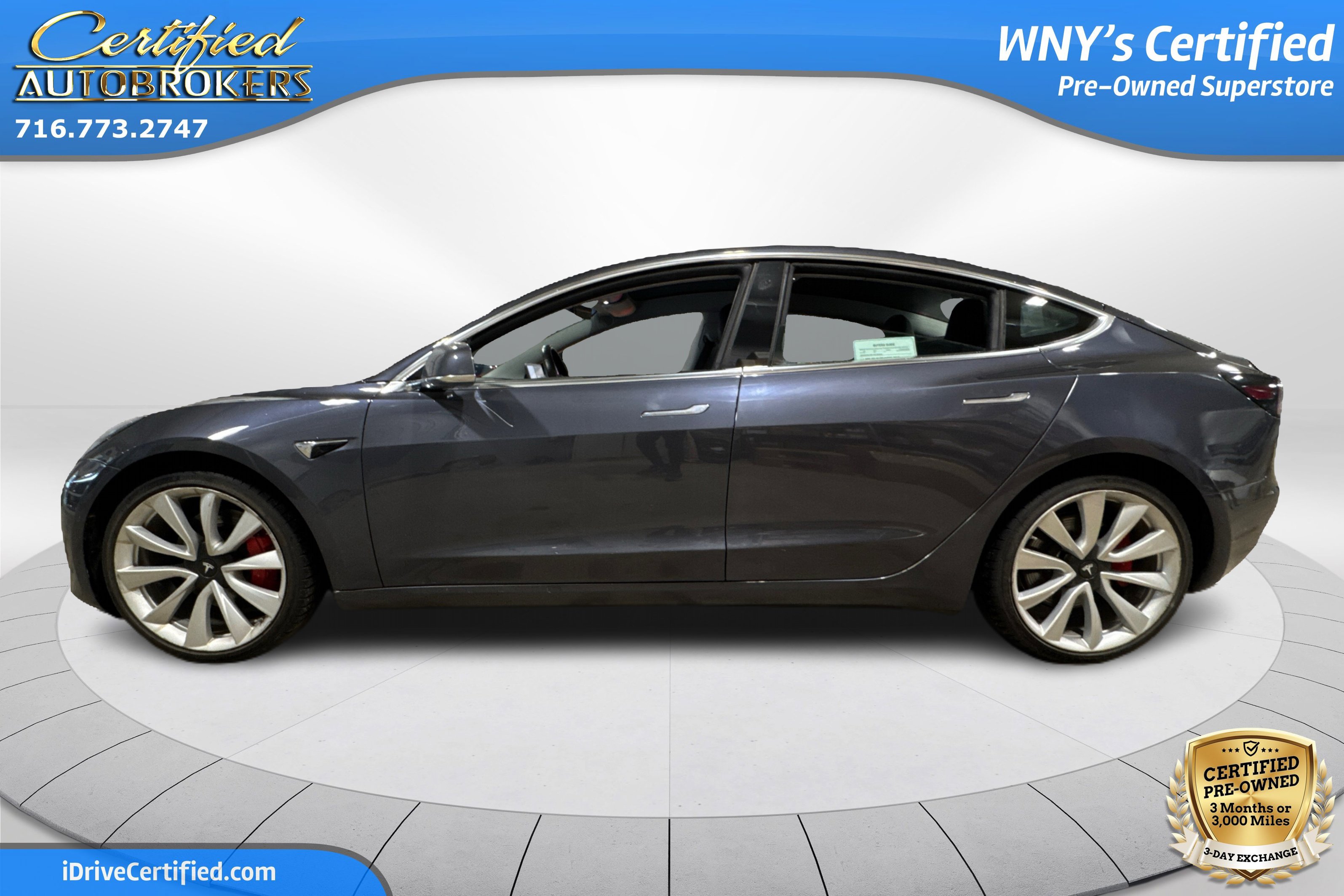 Used 2019 Tesla Model 3 Performance AWD/4WD image 9
