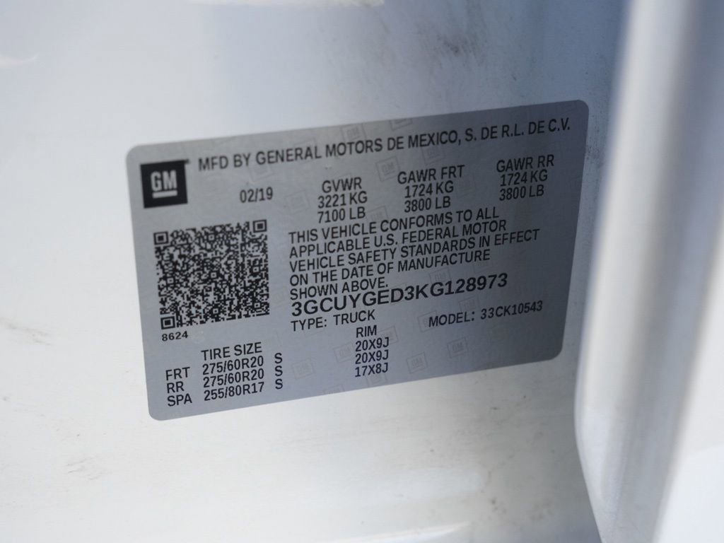 Used 2019 Chevrolet Silverado 1500 LTZ image 32