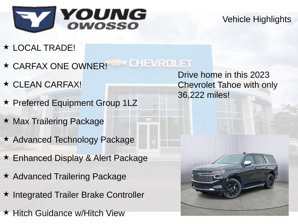 Used 2023 Chevrolet Tahoe Premier w/ Advanced Technology Package image 8