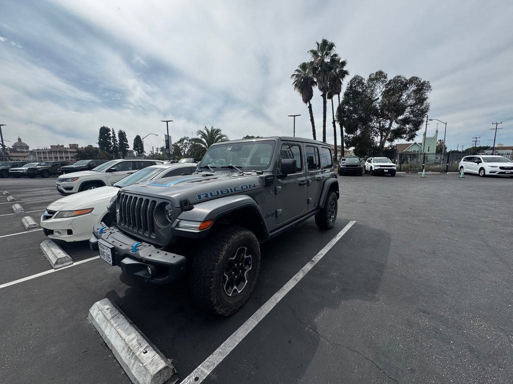 Used 2022 Jeep Wrangler Unlimited Rubicon 4xe w/ Steel Bumper Group