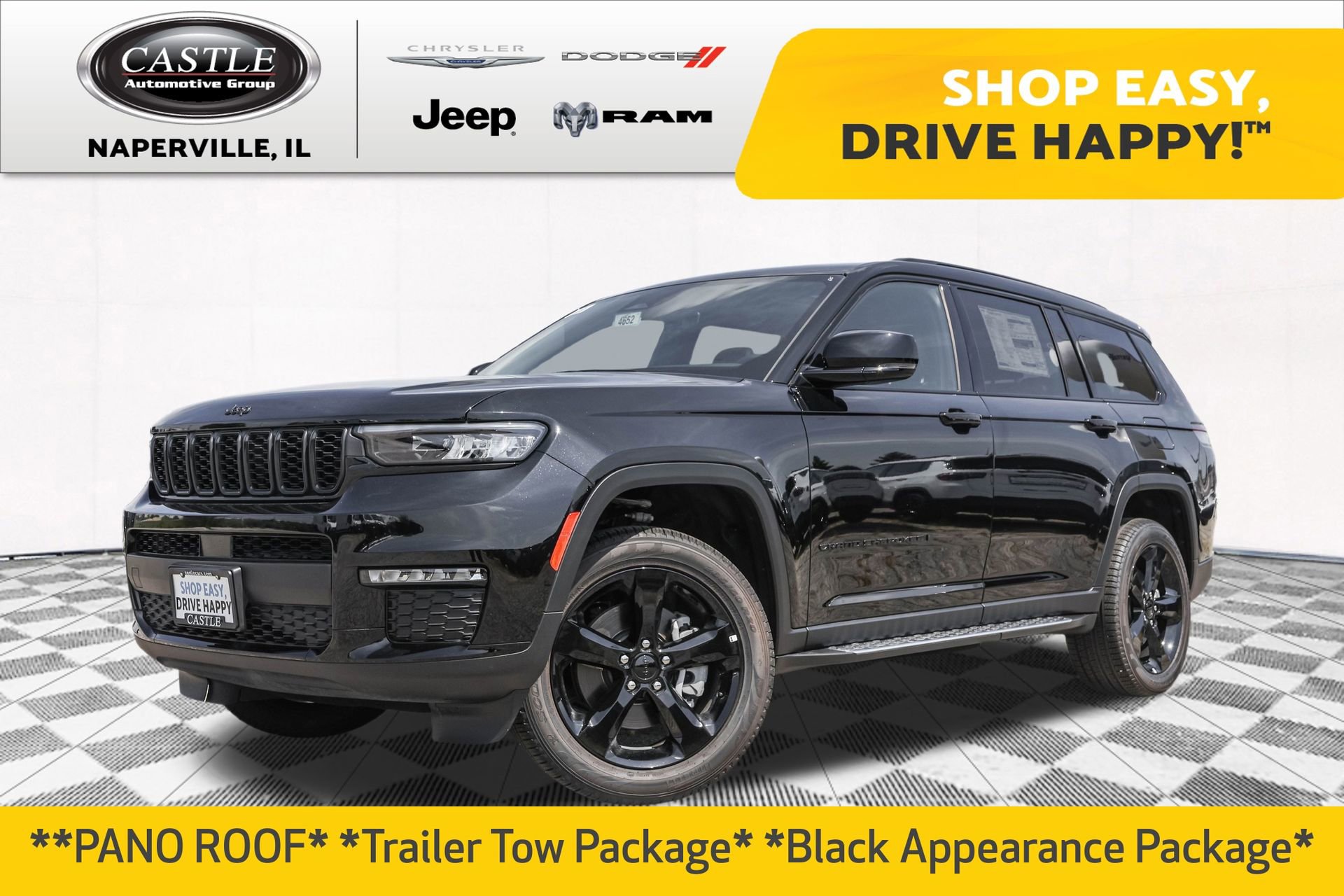 New 2025 Jeep Grand Cherokee L Limited w/ Black Appearance Package