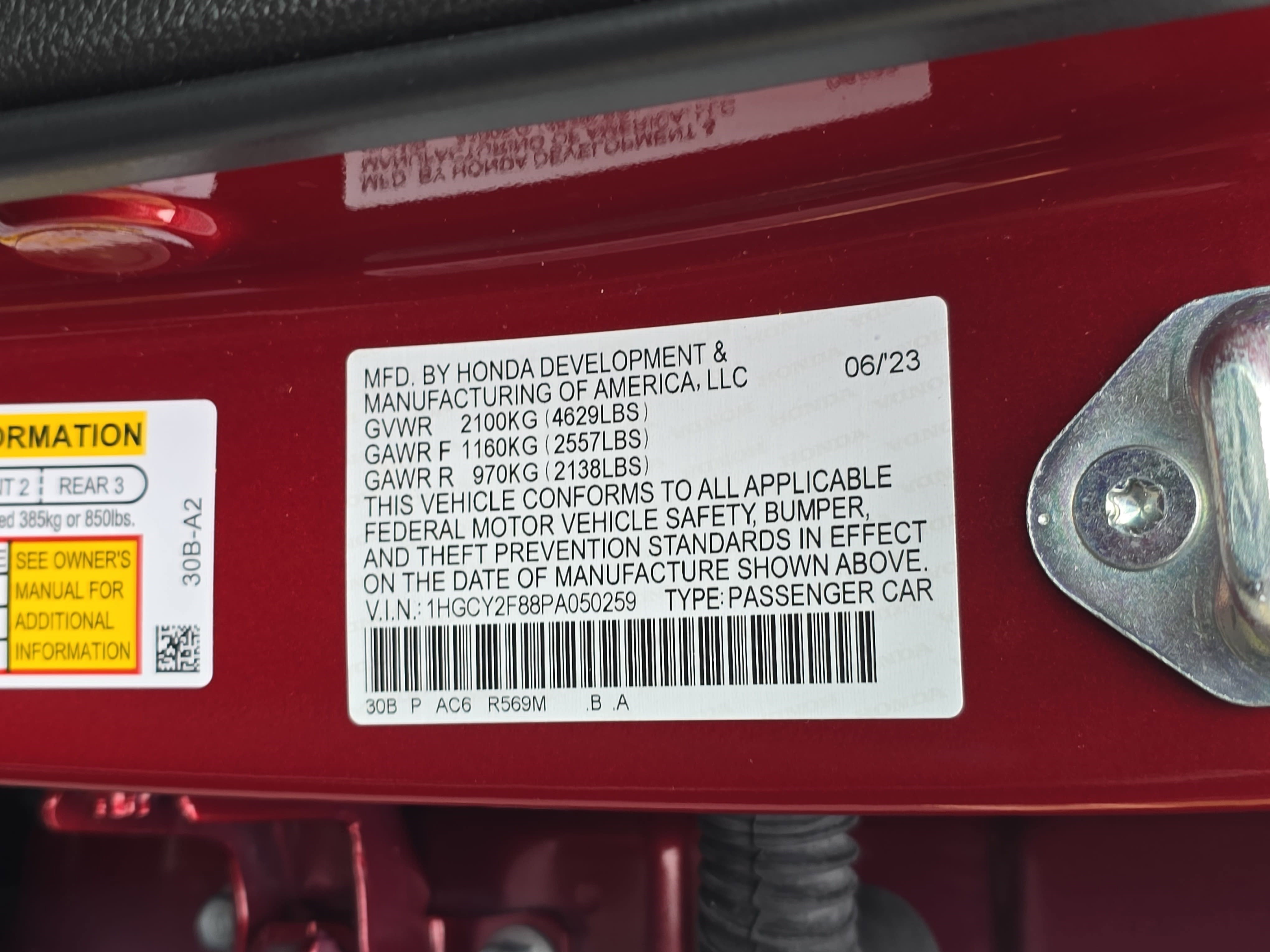 Used 2023 Honda Accord Touring image 37