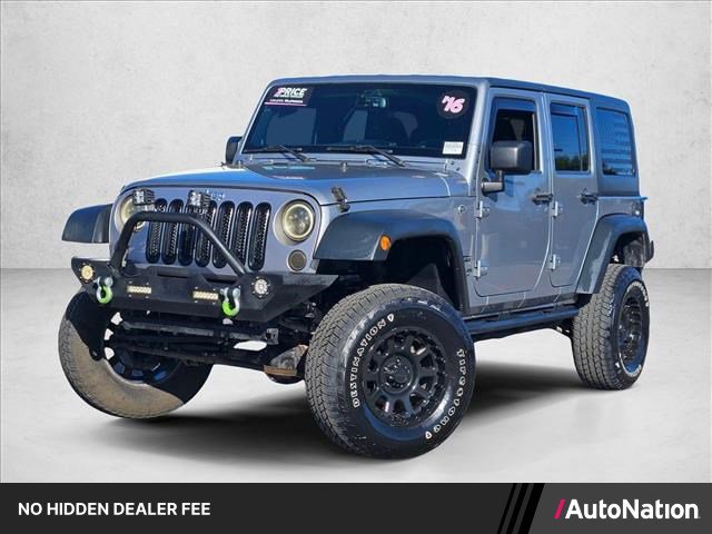 Used 2016 Jeep Wrangler Unlimited Sport w/ Quick Order Package 24S AWD/4WD image 1