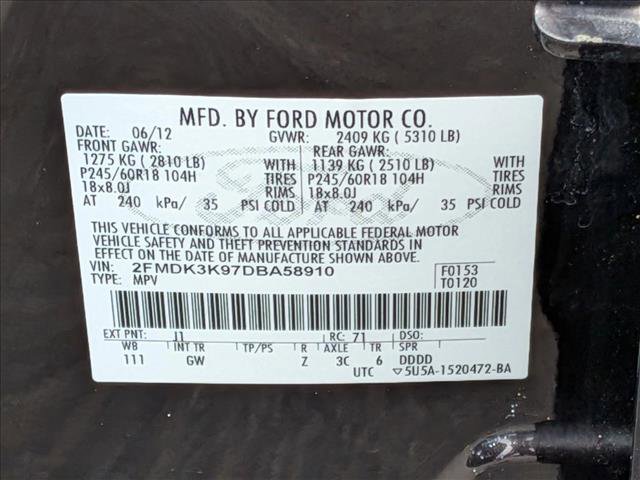 Used 2013 Ford Edge Limited image 27