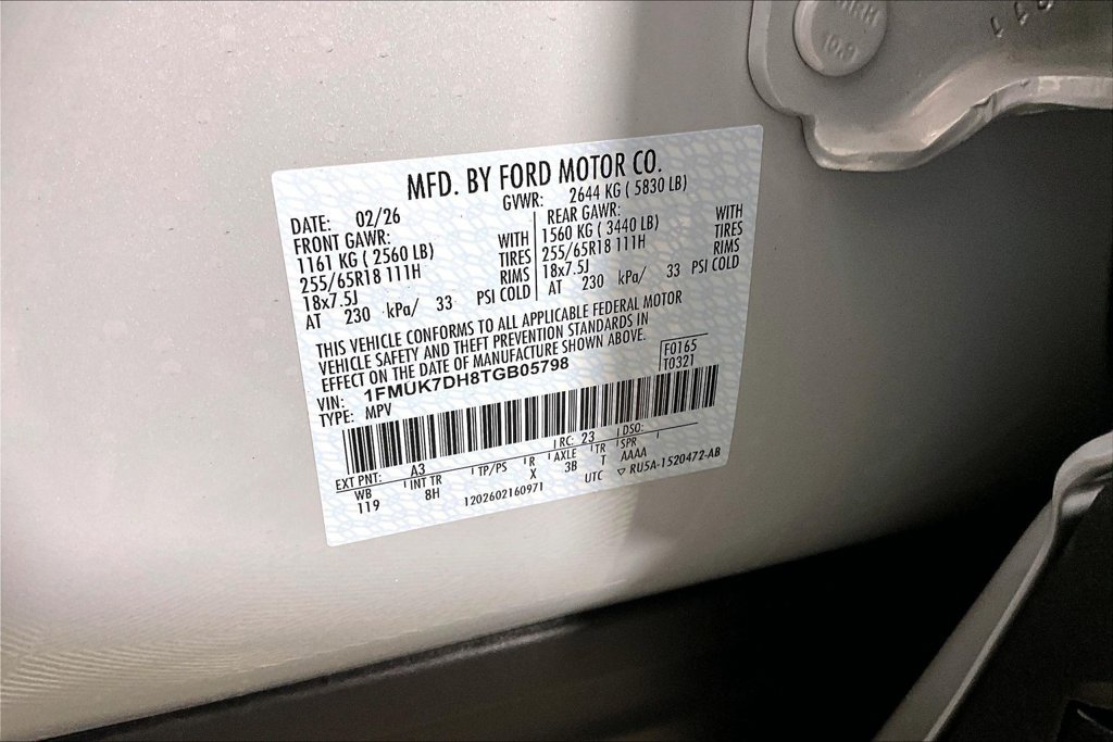 New 2026 Ford Explorer Active RWD image 12
