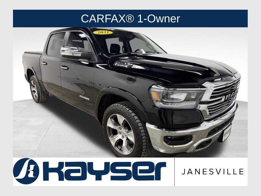 Used 2021 RAM 1500 Laramie w/ Advanced Safety Group image 1