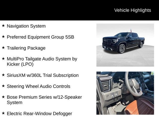 New 2025 GMC Sierra 1500 Denali Ultimate AWD/4WD image 8