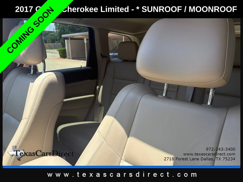 Used 2017 Jeep Grand Cherokee Limited w/ Trailer Tow Group IV RWD image 7