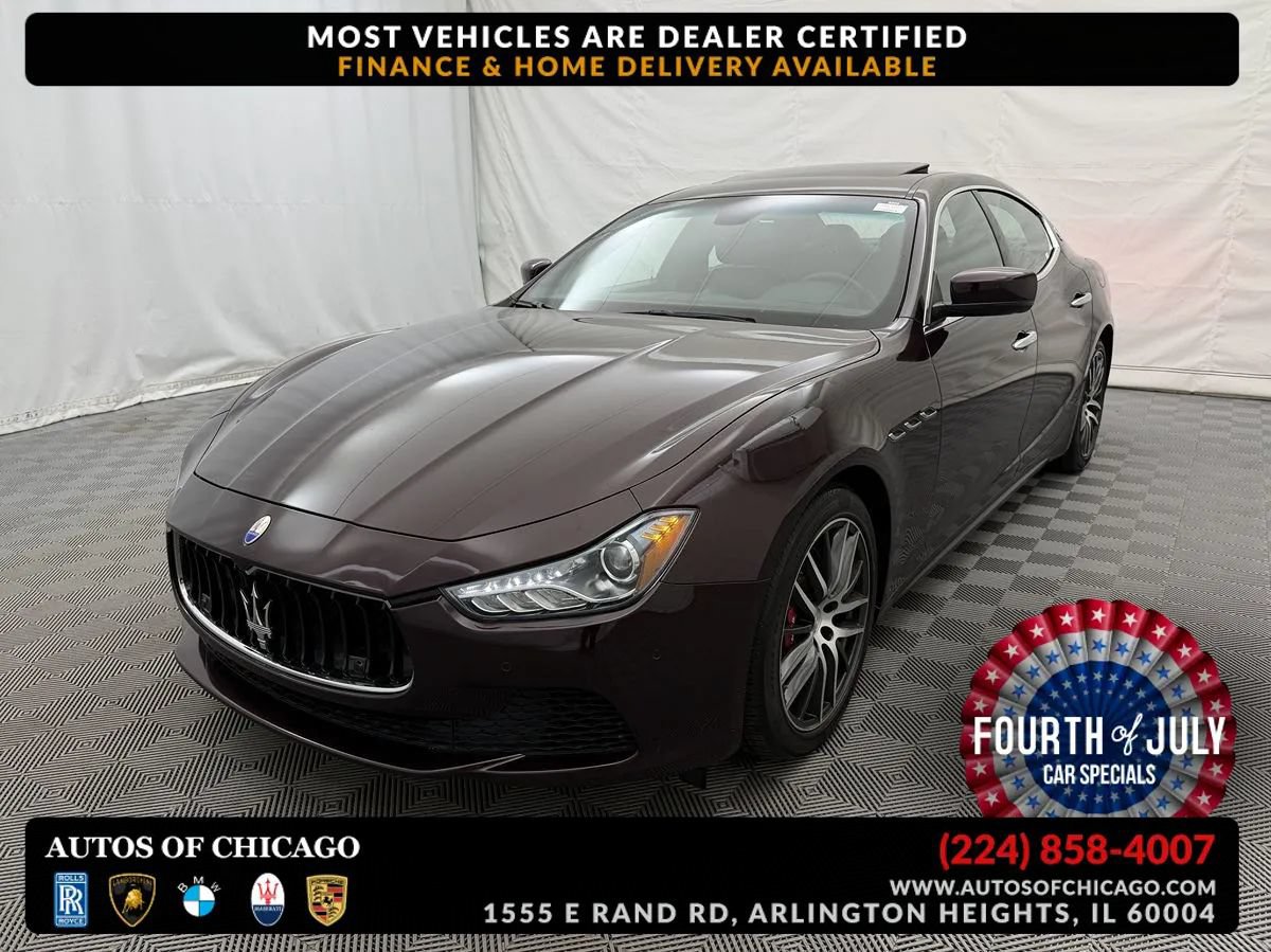 Used 2014 Maserati Ghibli S Q4