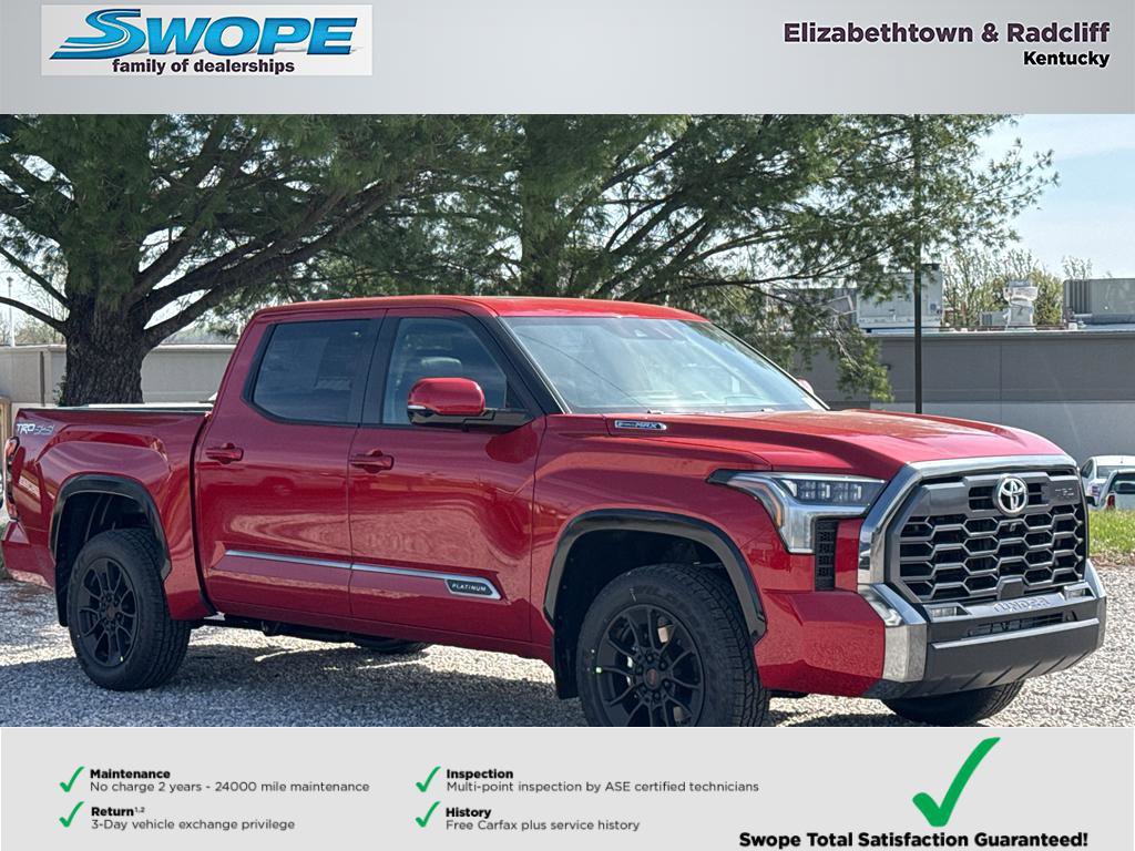 New 2026 Toyota Tundra Platinum image 1
