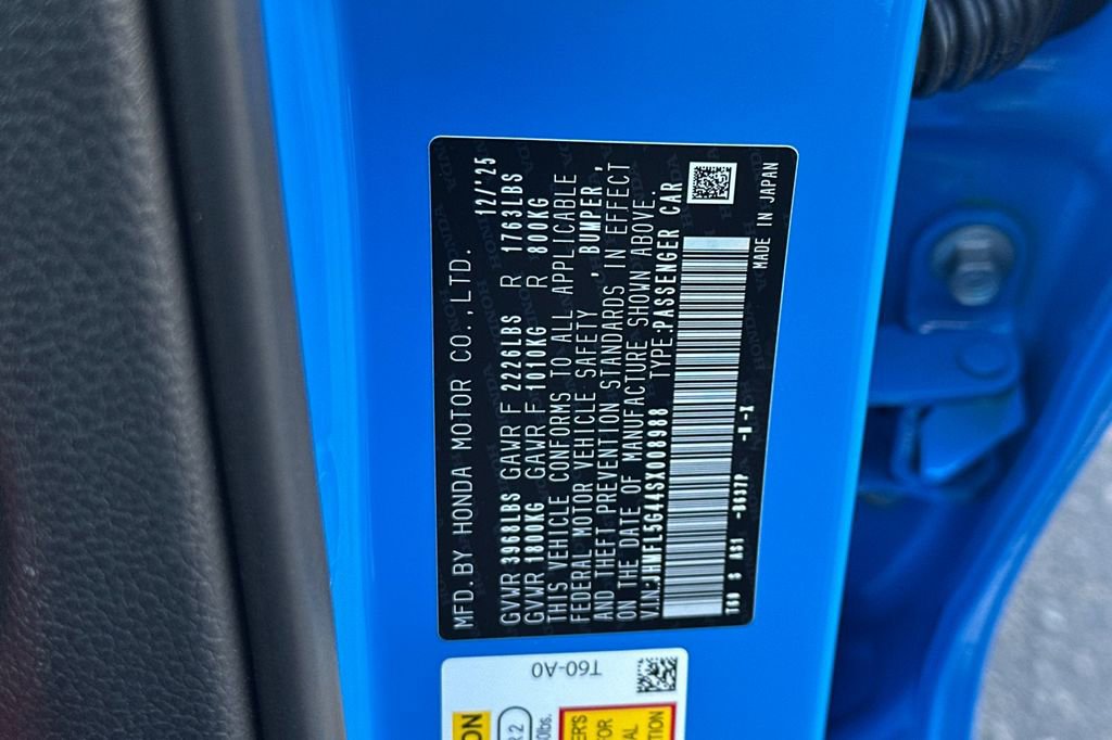 New 2025 Honda Civic Type R image 35