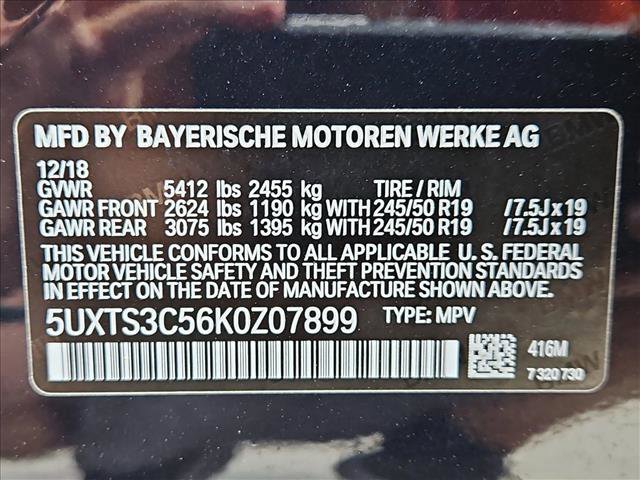 Used 2019 BMW X3 M40i w/ Premium Package AWD/4WD image 27