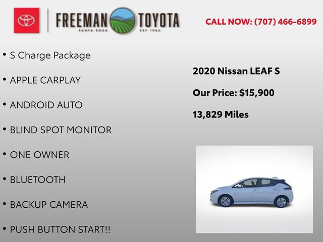 Used 2020 Nissan Leaf S w/ S Charge Package FWD image 5