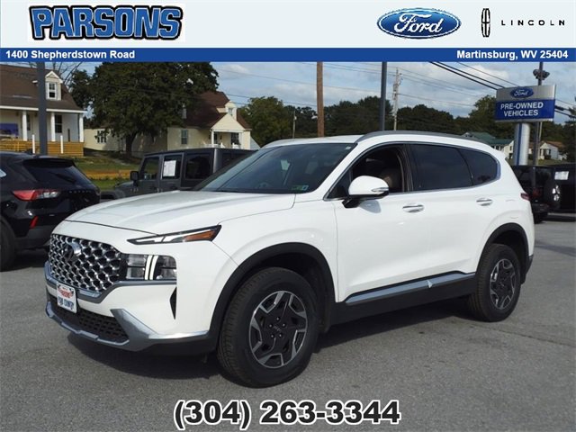 Used 2023 Hyundai Santa Fe Blue