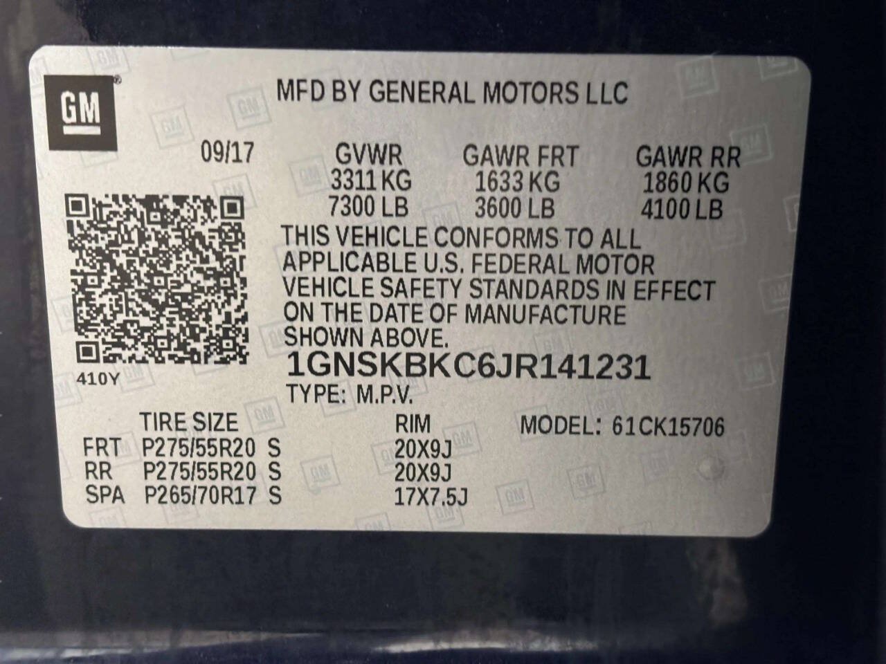 Used 2018 Chevrolet Tahoe LT AWD/4WD image 37