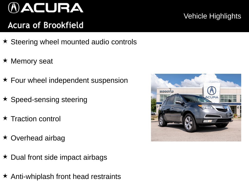 Used 2012 Acura MDX AWD/4WD image 8