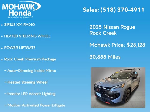 Used 2025 Nissan Rogue SV w/ Rock Creek Premium Package AWD/4WD image 14