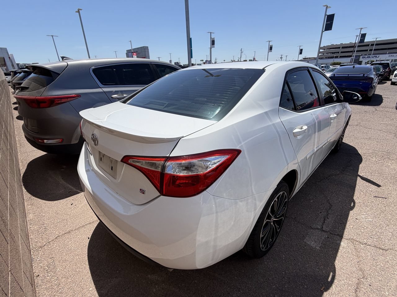 Used 2015 Toyota Corolla S w/ Body Protection Package #1 FWD image 8