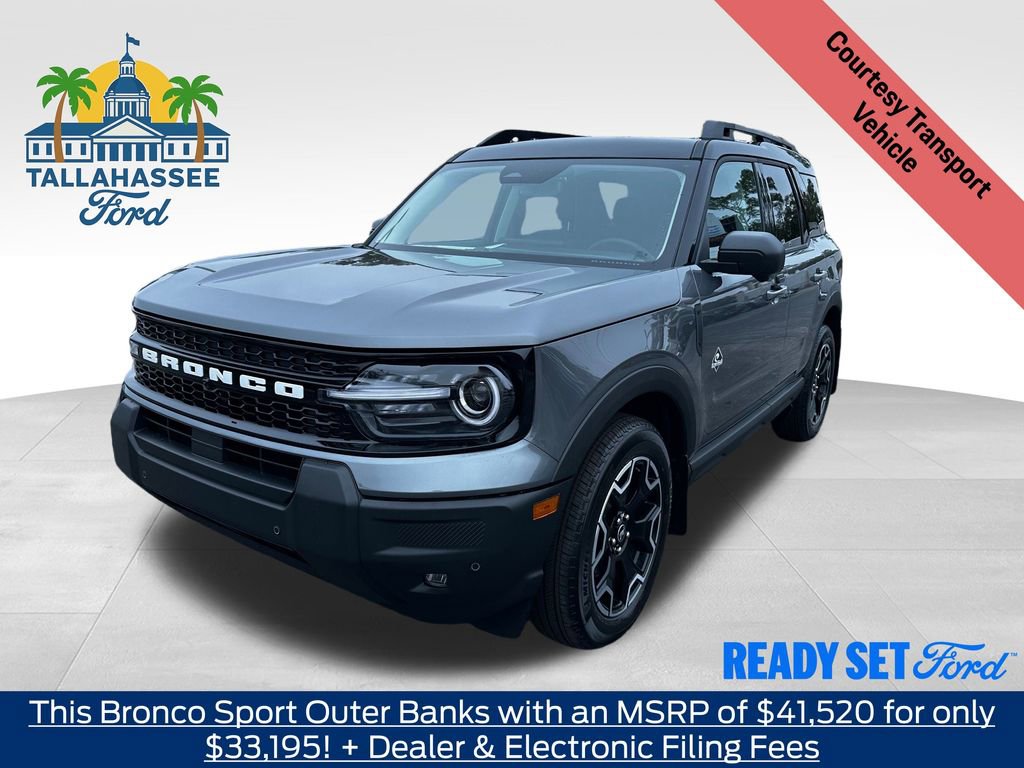New 2025 Ford Bronco Sport Outer Banks w/ Outer Banks Tech Package+ AWD/4WD image 1