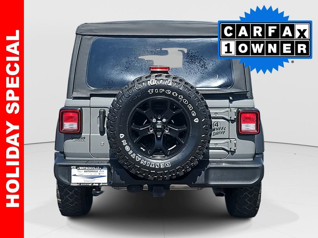 Used 2021 Jeep Wrangler Unlimited Sport image 4