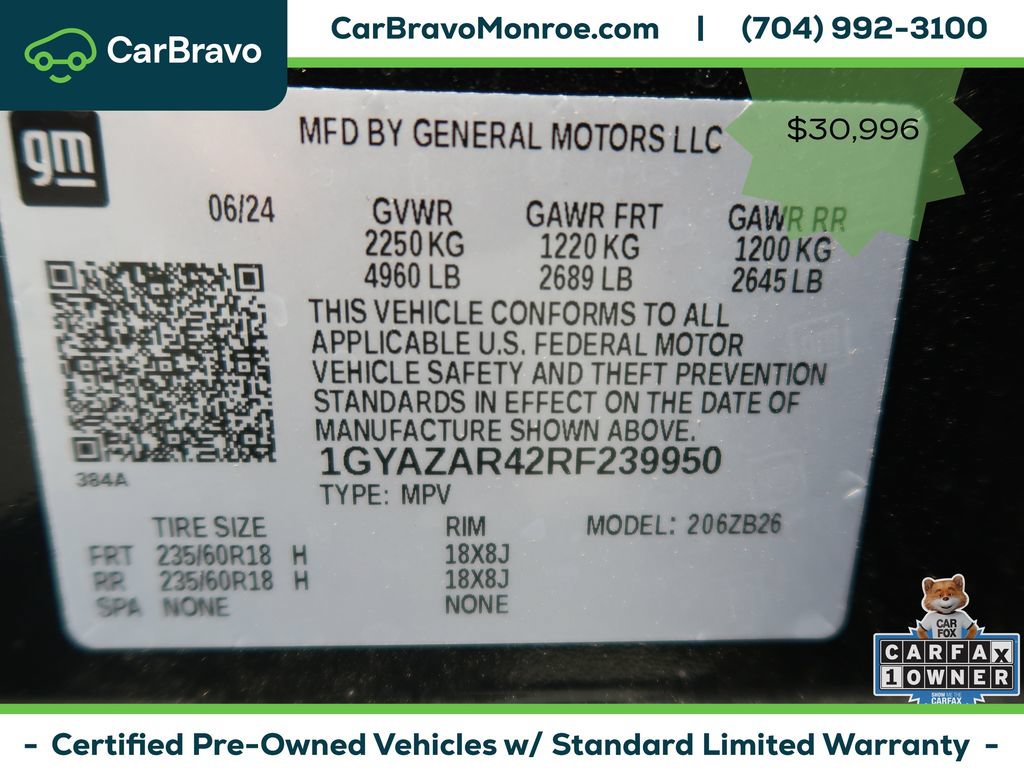 Certified 2024 Cadillac XT4 Luxury w/ Cold Weather Package FWD image 46