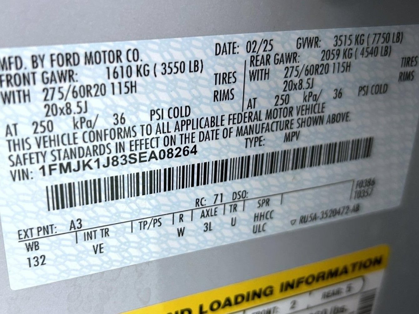 Used 2025 Ford Expedition Max Active AWD/4WD image 29