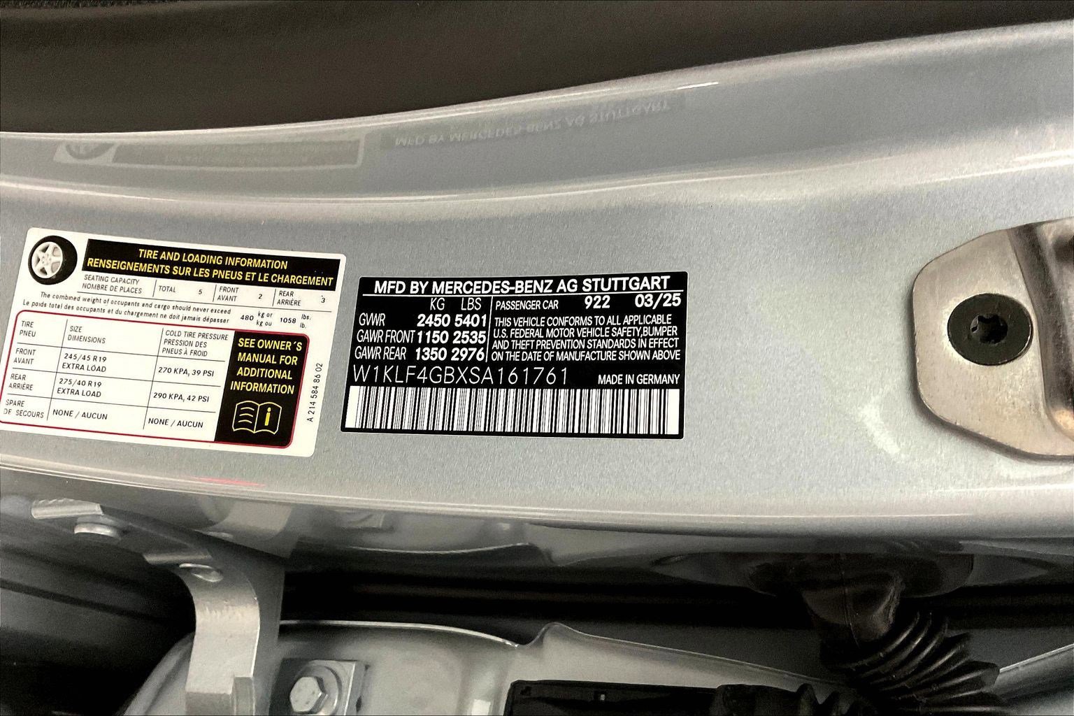 Certified 2025 Mercedes-Benz E 350 Sedan w/ Driver Assistance Package image 6