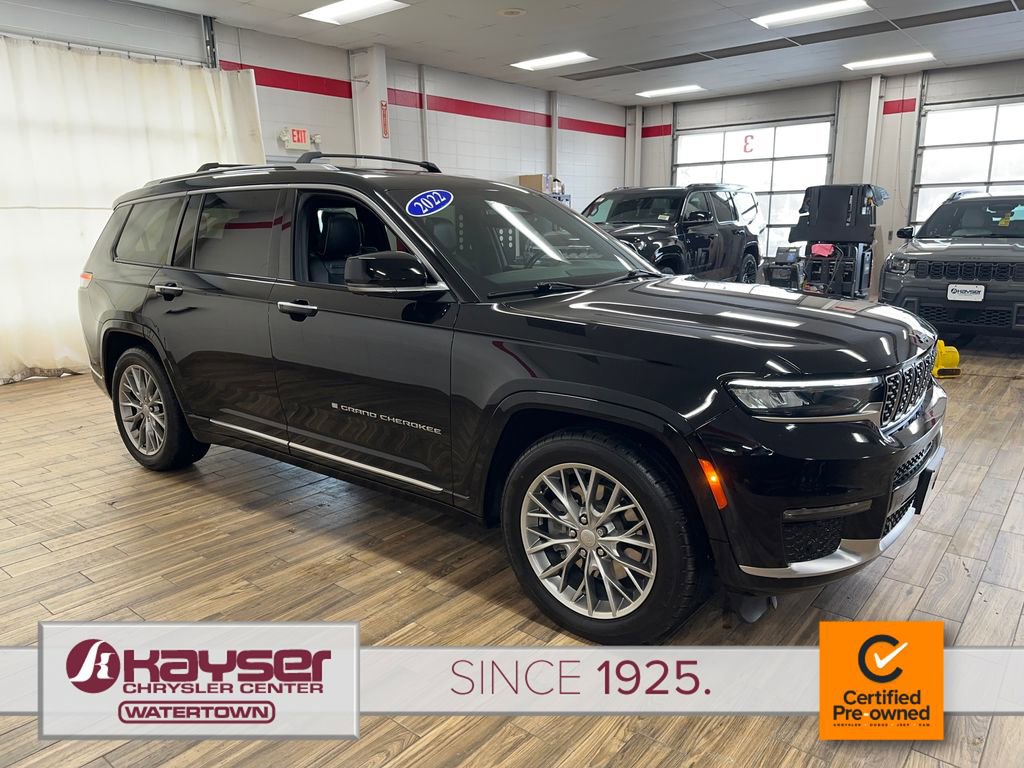 Certified 2022 Jeep Grand Cherokee L Summit w/ Luxury Tech Group V AWD/4WD image 6