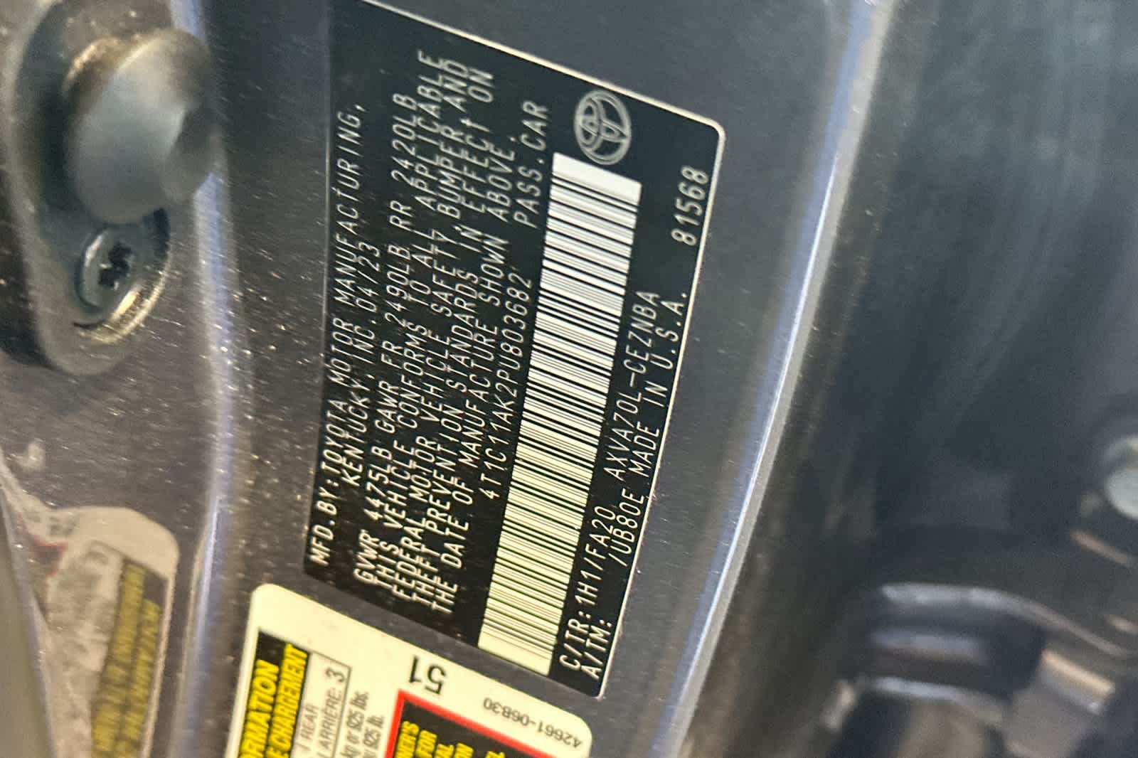 Used 2023 Toyota Camry LE FWD image 32