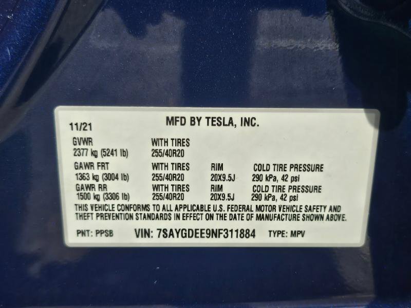 Used 2022 Tesla Model Y Long Range AWD/4WD image 35