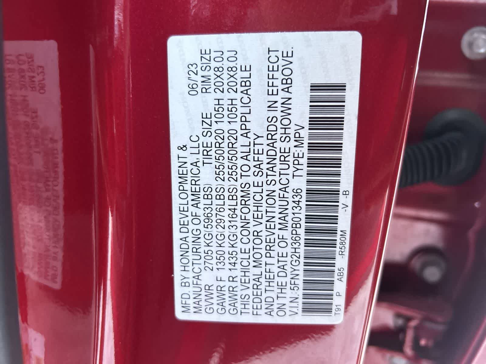 Used 2023 Honda Pilot Sport image 2