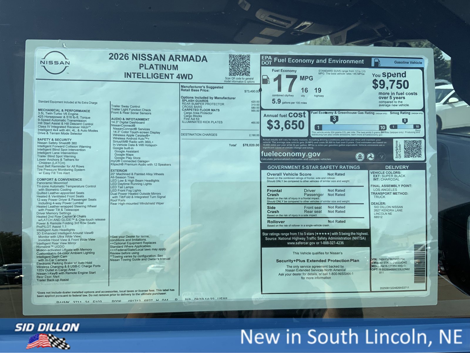 New 2026 Nissan Armada Platinum image 13