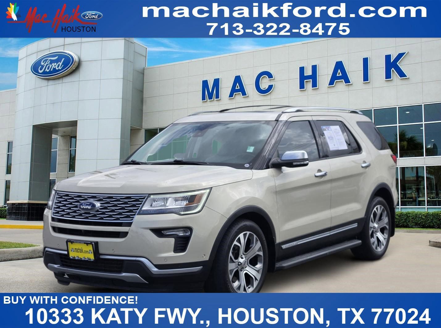 Used 2018 Ford Explorer Platinum