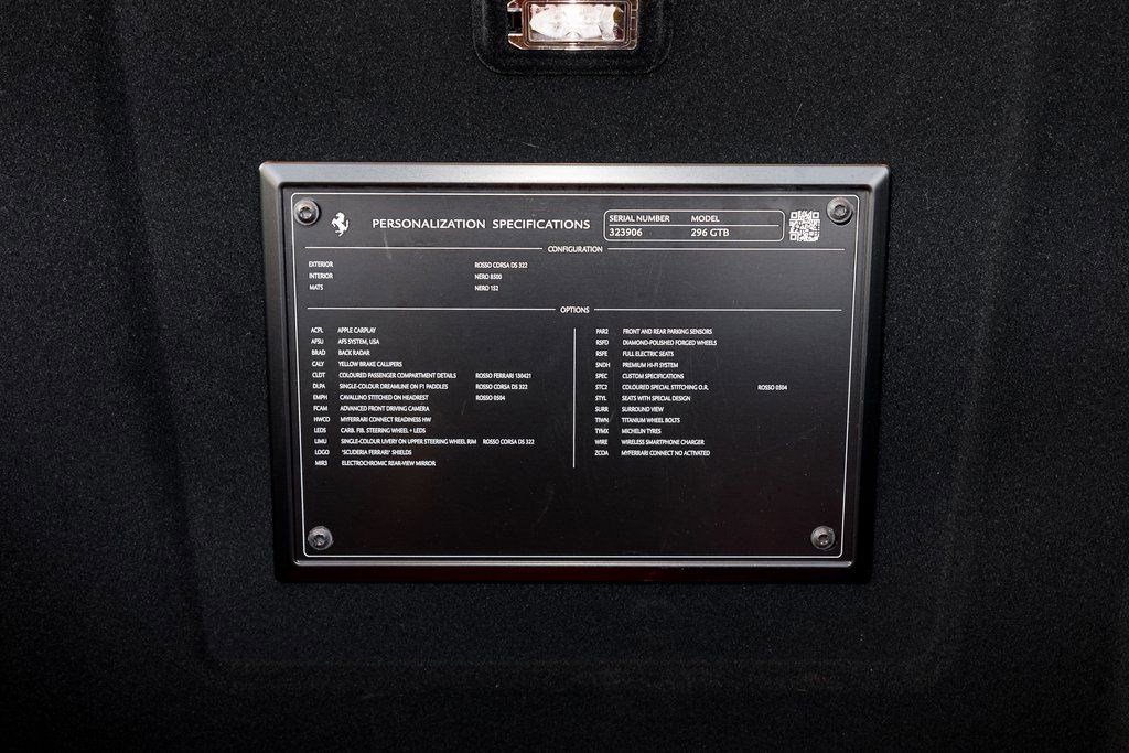 Used 2025 Ferrari 296 GTB image 40