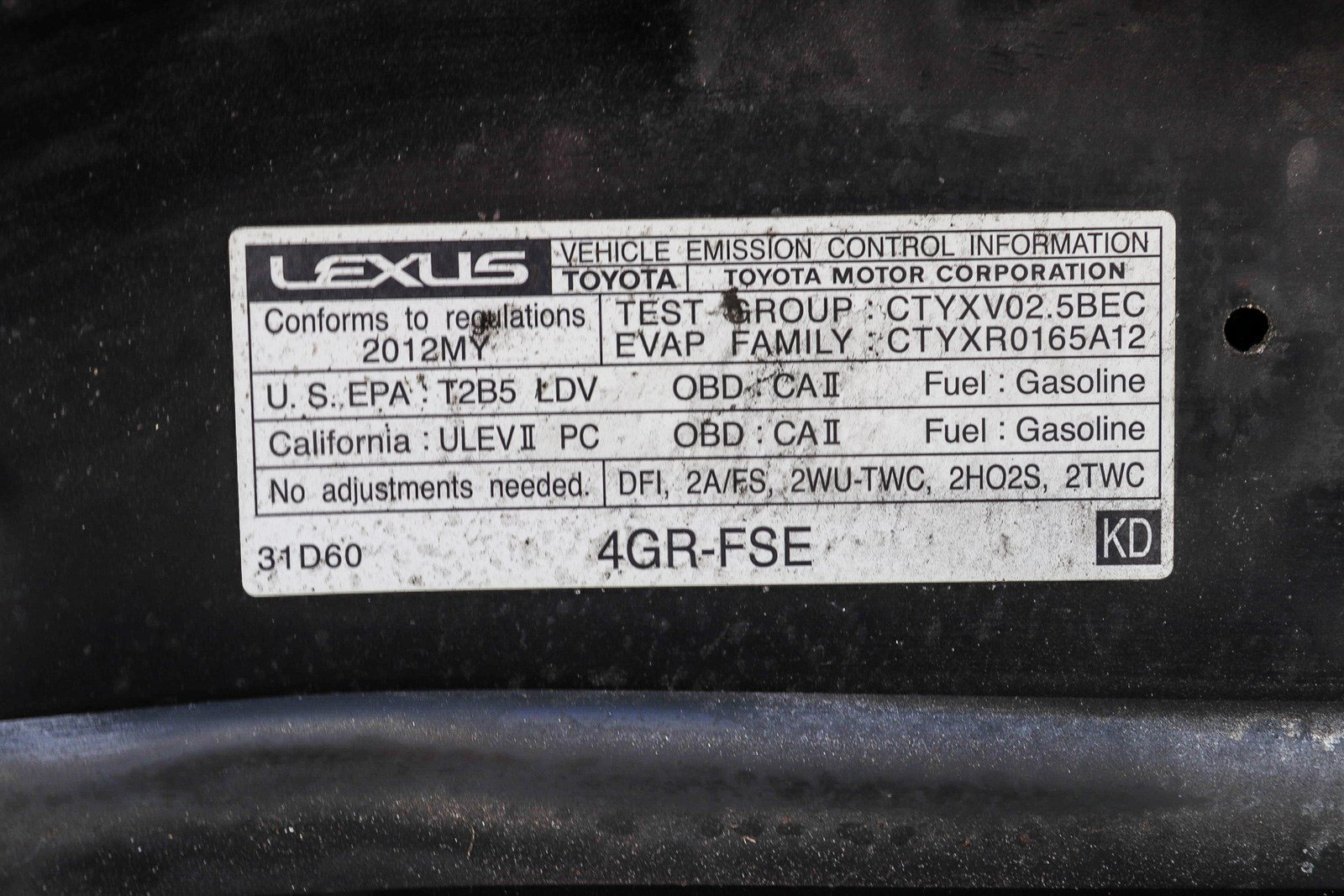 Used 2012 Lexus IS 250 w/ Premium Pkg Value Edition RWD image 28