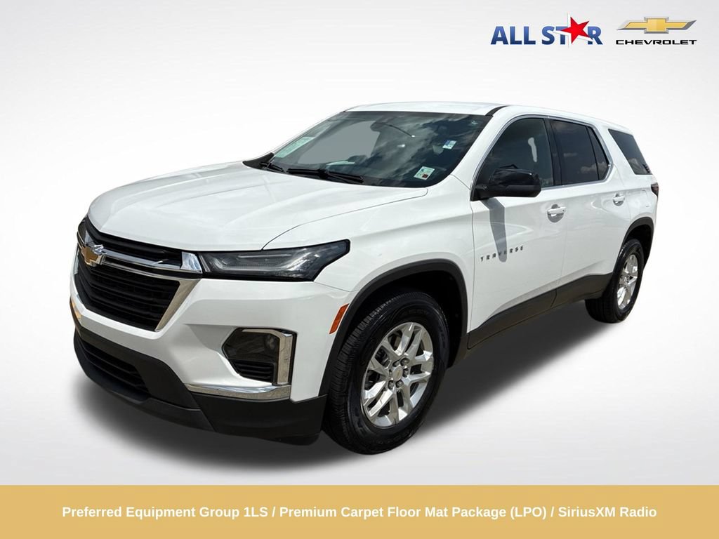 Used 2022 Chevrolet Traverse LS FWD image 1