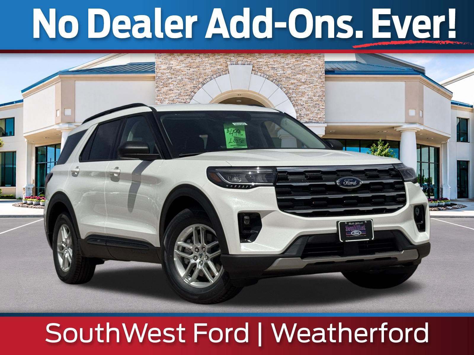 New 2026 Ford Explorer Active w/ Active Comfort Package RWD 360° Tour