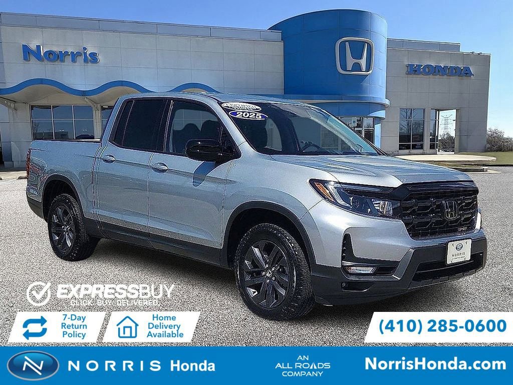 Certified 2025 Honda Ridgeline Sport
