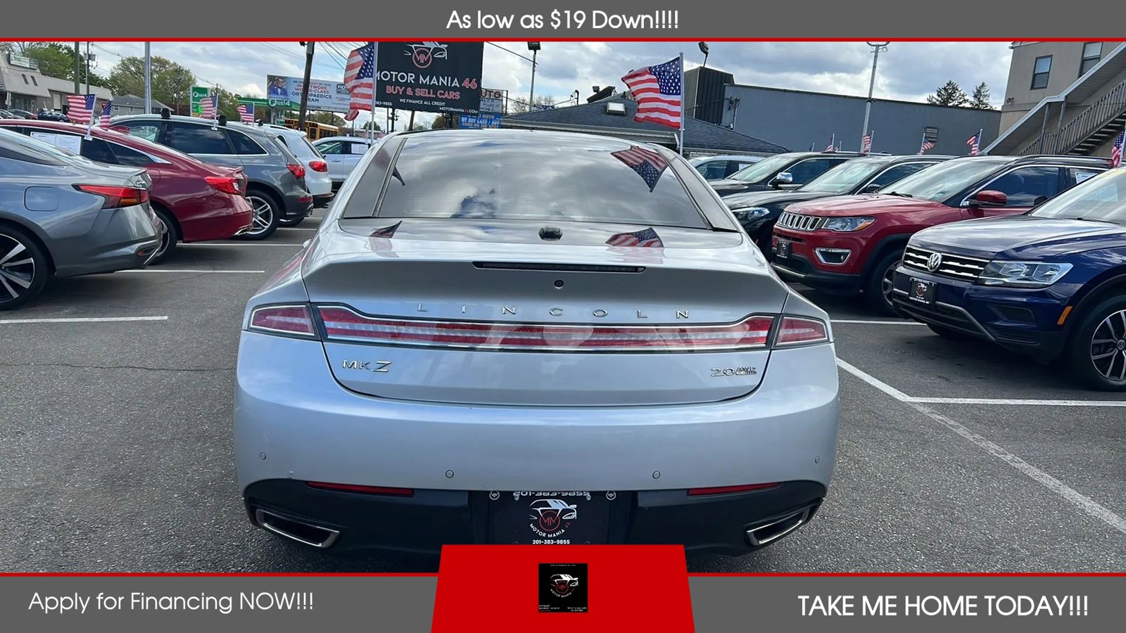 Used 2016 Lincoln MKZ AWD w/ Equipment Group 300A Reserve image 4