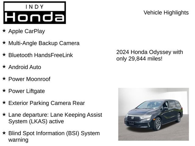 Used 2024 Honda Odyssey EX-L image 7