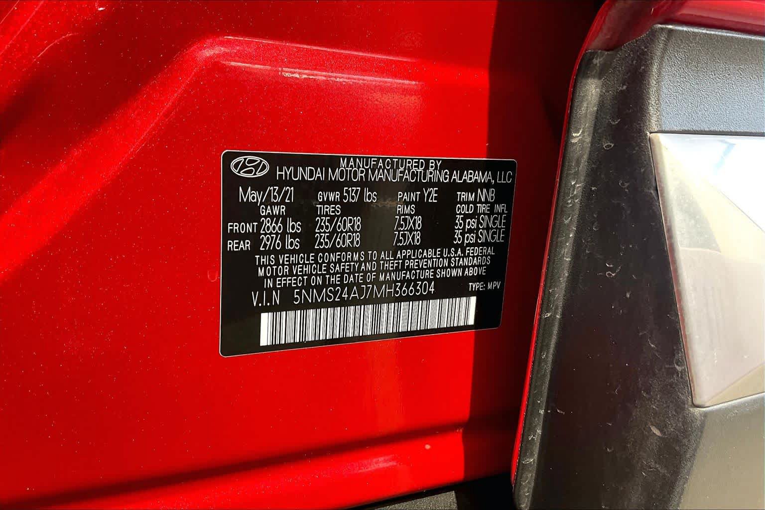 Used 2021 Hyundai Santa Fe SEL FWD image 64