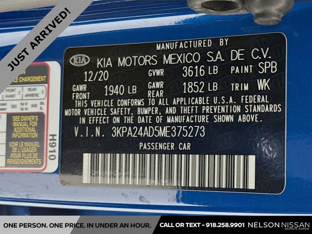 Used 2021 Kia Rio S image 29