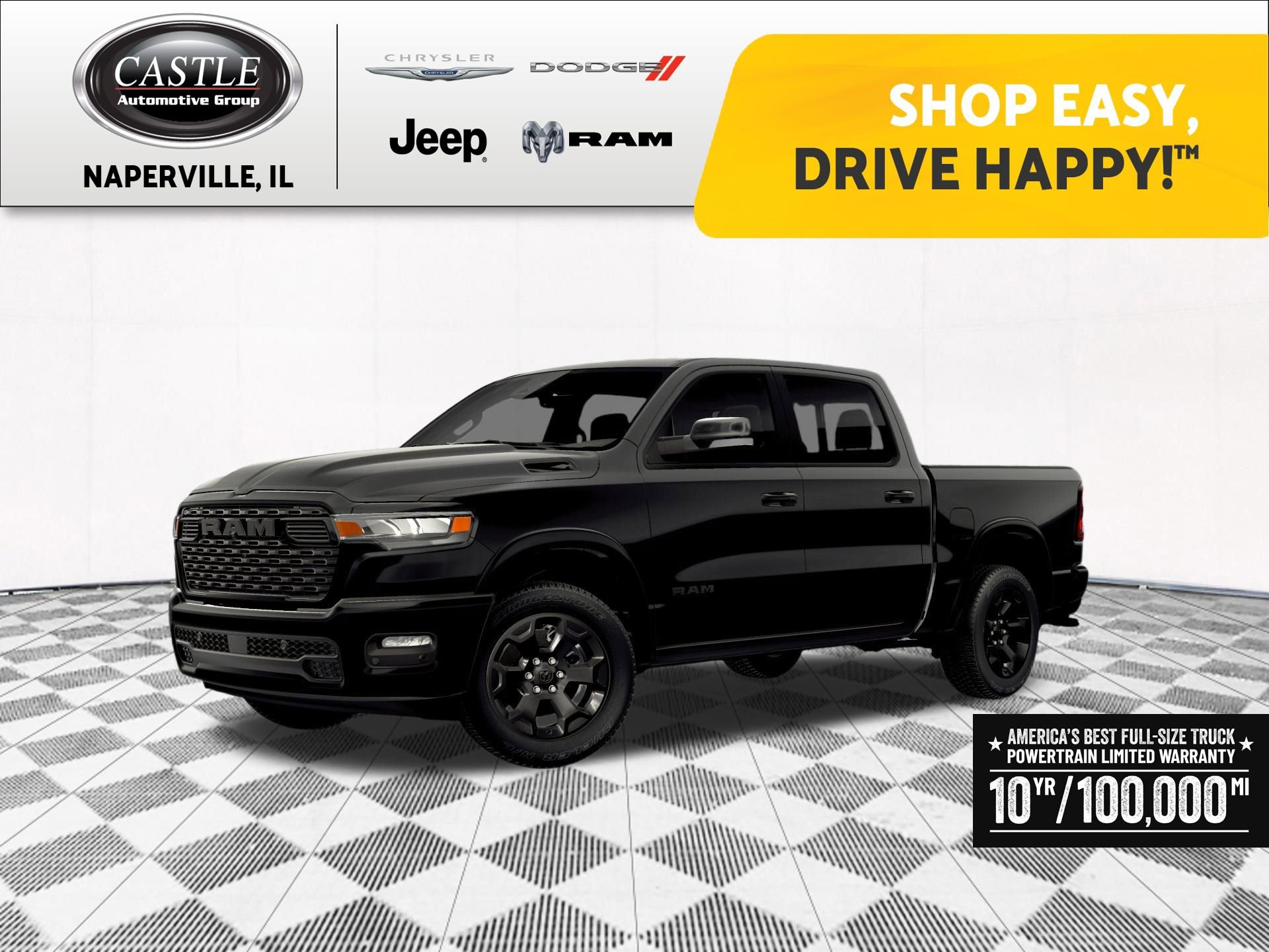 New 2026 RAM 1500 4x4 Crew Cab