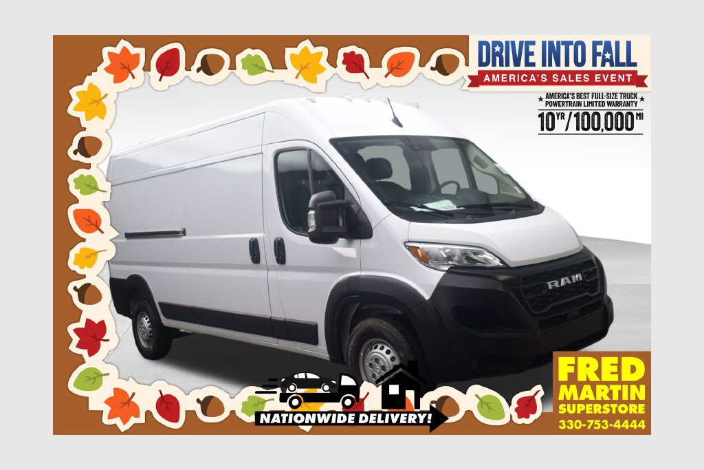 New 2026 RAM ProMaster 2500